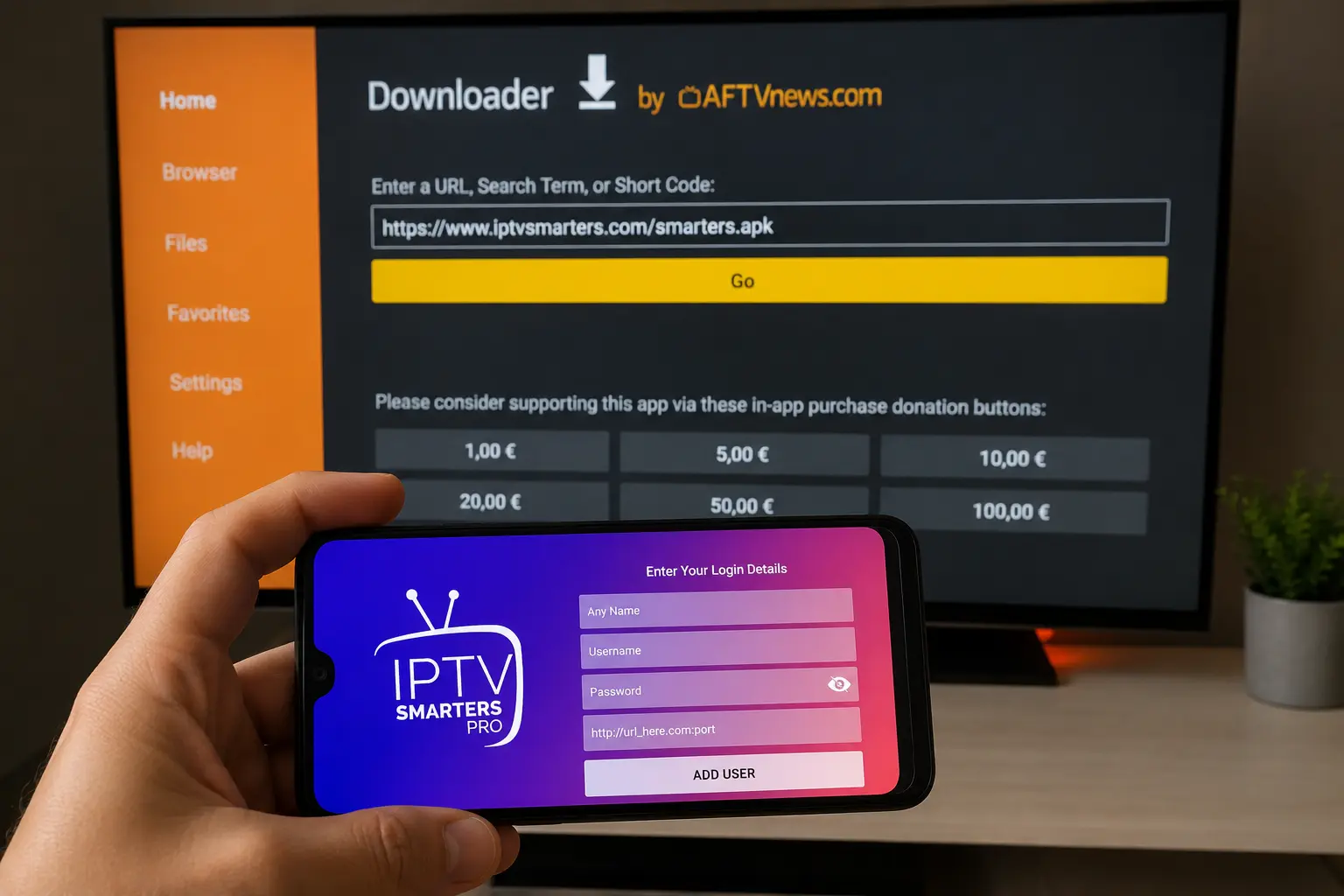 IPTV Smarters Pro sur Android